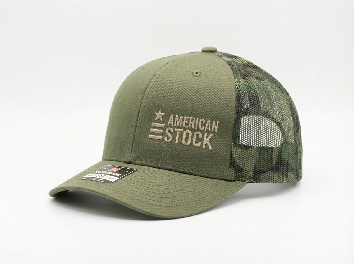 Camo Trucker Hat — side