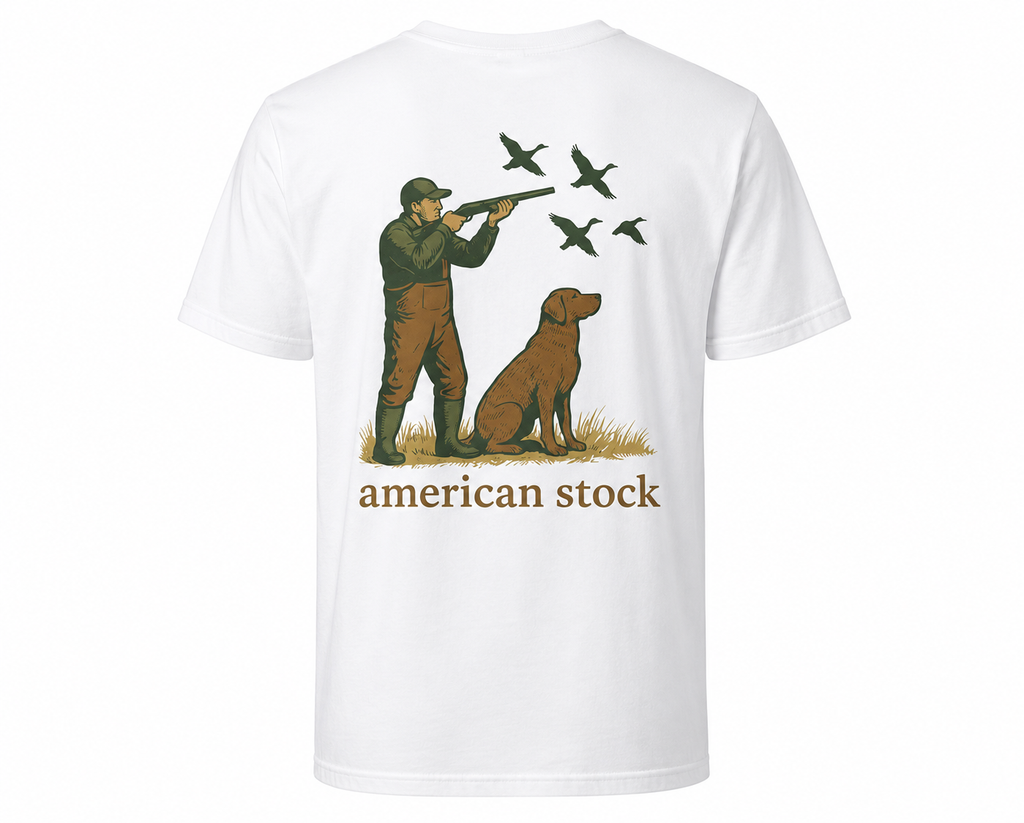 Hunting T-Shirt "American Stock" Graphic Tee